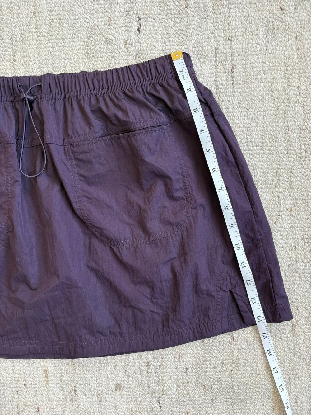 Offline by Aerie Hiker Mini Skort Purple Athletic Skirt Shorts & Pockets - L